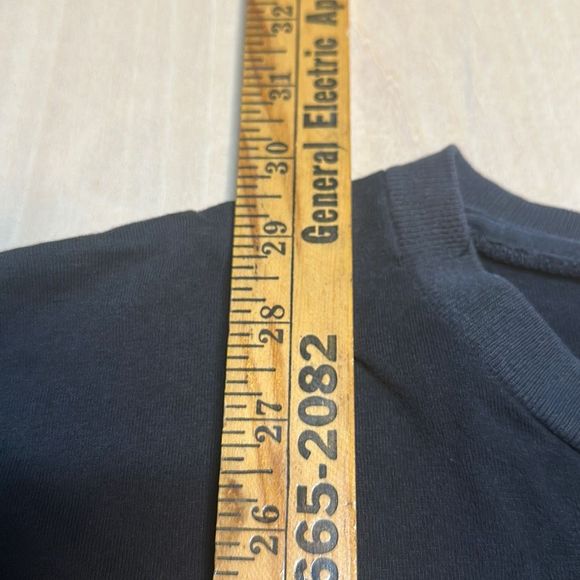 Vintage Betty Boop Spelled out Motorcycles t shirt embroidered Logo Size L - Picture 2 of 6